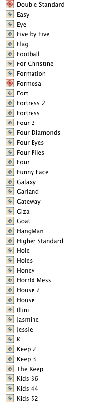 Tile Matching Layouts